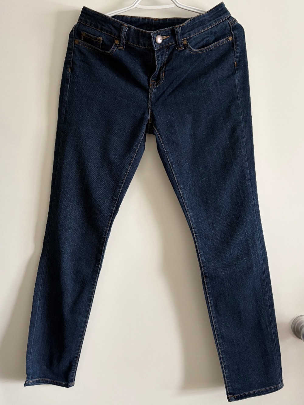 EUC GAP Women’s Premium Skinny Legging Skimmer Jeans in Deep Indigo Size 27 Reg.